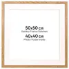 FRAMAI® rámeček na fotografie 50 x 50 cm v barvě dubu – s Náhled obrázku produktu 3