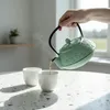 Litinová čajová konvice s filtrem KUMO, 1000 ml, zelená Náhled obrázku produktu 8
