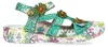 Laura Vita Damen Sandale mit floralen Nieten vorne Produktbild-Vorschau 4