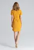 Figl Minikleid für Frauen Sadure M669 senf S Produktbild-Vorschau 2