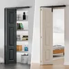122cm/4FT Bifold Schiebetürbeschlag Box Rail Kastenschiene Produktbild-Vorschau 6