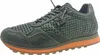 A single green sneaker with an orange sole is shown against a white background. Voir les images du produit