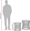VidaXL 366291, Čierna, Hnedá Náhľad obrázku produktu 10