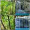 Bild auf Leinwand - Leinwandbild - Wasserfall Wald Umwelt - Produktbild-Vorschau 8