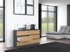 Topeshop M6 140 ANT/ART KPL, Anthrazit, Eiche, 6 Produktbild-Vorschau 5