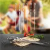 Grillspieße/Schaschlikspieße - Edelstahl - L: 45cm - 6er Produktbild-Vorschau 6
