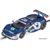 A blue racing car model on a white background. Produktbild-Vorschau