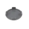 4X 60mm Nabenkappen Felgen Deckel Kappen Grau Gewölbt Produktbild-Vorschau 2