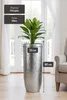 VIVANNO Bac à plantes en fibre de verre SOLERIO Rond, Voir les images du produit 4