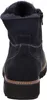 The back view of a navy blue boot with fur lining. Anteprima dell’immagine prodotto