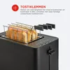 Bourgini 14.0402.00.00, 2 krajíců, Černá, Knoflíky, Páčka, Náhled obrázku produktu 3