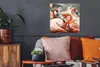 MuchoWow® Poster Gruppe von rosa Flamingos auf den Teichen Produktbild-Vorschau 2