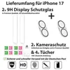 2X Schutzglas (Display + Kamera) für iPhone 17 Panzerglas Produktbild-Vorschau 8