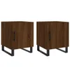 The Living Store Nachttische 2 Stk. Braun Eichen-Optik Produktbild-Vorschau 2