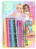 TOPModel - Cahier de coloriage avec crayons - Set Voir les images du produit 1