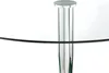 Esstisch rund - Sicherheitsglas & Metall - NOLAN Produktbild-Vorschau 3