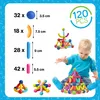 Magnetische Konstruktionsbausteine 3D – 120-teiliges XXL Produktbild-Vorschau 5