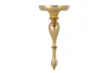 A single gold-colored decorative console stand, isolated on a white background. Produktbild-Vorschau
