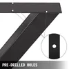 VEVOR metalowe nogi do stołu 72 x 79 cm czarne Wysokiej Podgląd zdjęcia produktu 5