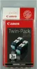Canon BCI-3EBK, 2-pack, Schwarz, Tinte auf Pigmentbasis, 2 Produktbild-Vorschau 1