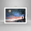 Poster - Poster ohne Rahmen - Himmel Mond Liebhaber - 70x50 Produktbild-Vorschau 4