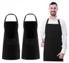 2 kusy Nastavitelná zástěra se 2 kapsami, kuchařská zástěra Náhled obrázku produktu 5