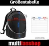 multifanshop Rucksack - Hamburg - Herzschlag, schwarz, Produktbild-Vorschau 3