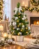 Geschmückter Weihnachtsbaum mit 20er LED Lichterkette - Produktbild-Vorschau 3