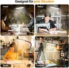 LED Schreibtischlampe, 116 LEDs Klemmlampe,5 Produktbild-Vorschau 3