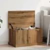 vidaXL Úložná truhla Artisan dub 70x40x38 cm Materiál na Náhled obrázku produktu 4