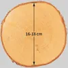 Rondelles d'arbre 10 pcs. Bois de décoration Disques en Voir les images du produit 4