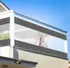 Topchances Transparentní PVC plachta s oky Dělící záclony, Náhled obrázku produktu 10