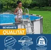 Schůdky Flowclear pro nadzemní bazény 132 cm Náhled obrázku produktu 4