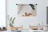 MuchoWow® Wandteppich Wandbehang Sommer - Blätter - Weiß Produktbild-Vorschau 3