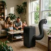 Tubo di scarico Relaxdays, 2 fascette, Ø 125 mm, 5 m, PVC, Anteprima dell’immagine prodotto 2