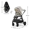 Passeggino Kinderkraft VESTO 2 con sedile reversibile fino Anteprima dell’immagine prodotto 8