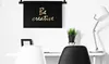 MuchoWow® Wandteppich Wandbehang Zitate - Kreativ - Gold Produktbild-Vorschau 4