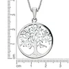 Damen Anhänger mit Kette 925 Sterling Silber Lebensbaum - Produktbild-Vorschau 2