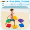 COSTWAY kamienie do balansowania, antypoślizgowe kamienie Podgląd zdjęcia produktu 8