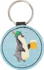 Mr. & Mrs. Panda Schlüsselanhänger Pinguin Bier - Eisblau - Produktbild-Vorschau 1