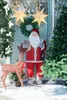 Dekoration MagicHome Weihnachten, Santa, rot, 120 cm Produktbild-Vorschau 3