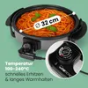 Clatronic Partypfanne | Multifunktionspfanne zum Kochen, Produktbild-Vorschau 2