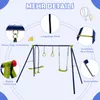 DREAMADE 3-in-1 Schaukelgestell mit Schaukel & Wippe & Produktbild-Vorschau 5