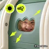 Tunnel giochi per bambini a forma di coccodrillo, composto Anteprima dell’immagine prodotto 6