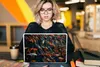 MuchoWow® Laptop Aufkleber Sticker Cover Ein Teich mit Produktbild-Vorschau 5