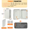 Boîte de raccordement électrique VEVOR 430 x 330 x 180 mm, Voir les images du produit 7