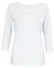Alkato Damen Shirt 3/4 Arm mit Rundhals, Farbe: Weiß, Produktbild-Vorschau 4