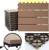Pavimento in WPC Rhone, aspetto legno balcone/terrazza, 11x Anteprima dell’immagine prodotto 1