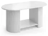 Stolik kawowy Vicco Calero Biały/Biały 100 x 50 cm, Model Podgląd zdjęcia produktu 1