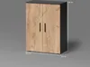 Midischrank Livinity Ronco Goldkraft Eiche/Anthrazit 60 x Produktbild-Vorschau 3